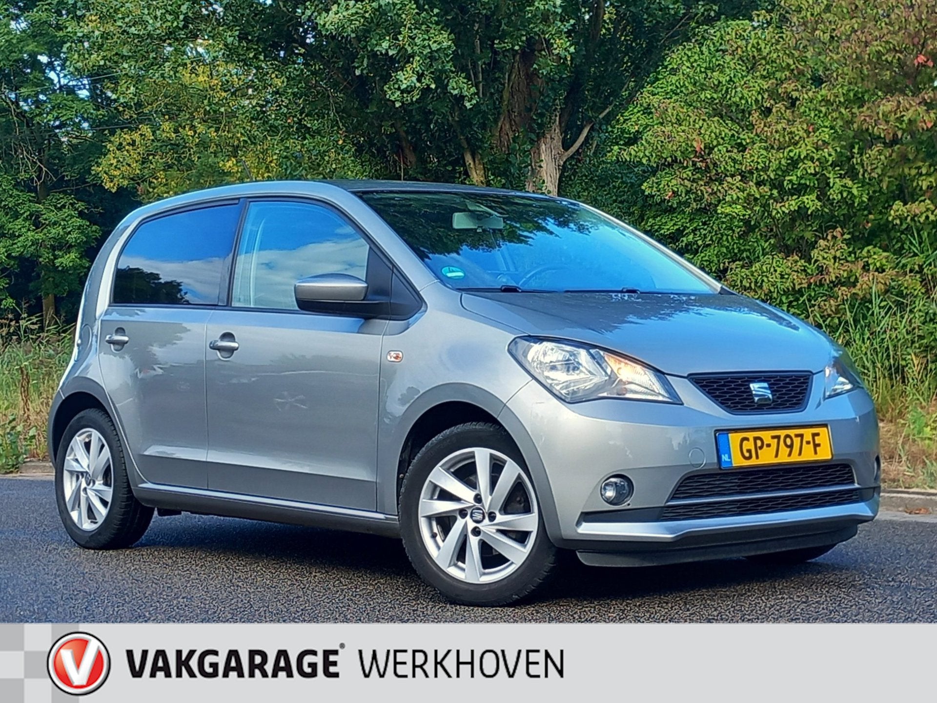 Seat Mii 1.0 Sport Connect | Parkeersensoren | Orig. 35.000k, Auto's, Voorwielaandrijving, Stof, Gebruikt, 840 kg