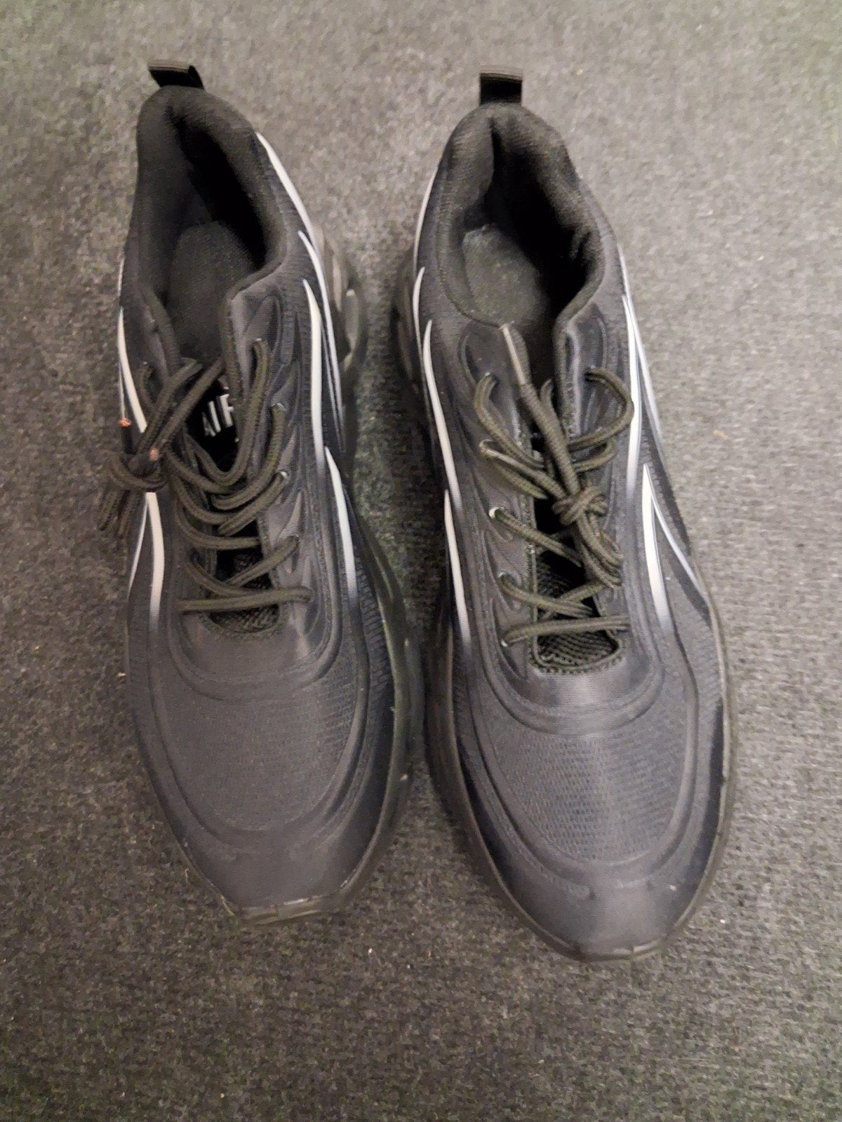 Zwarte sneakers maat 43-44, Ophalen of Verzenden, Gedragen, Zwart, Sneakers of Gympen