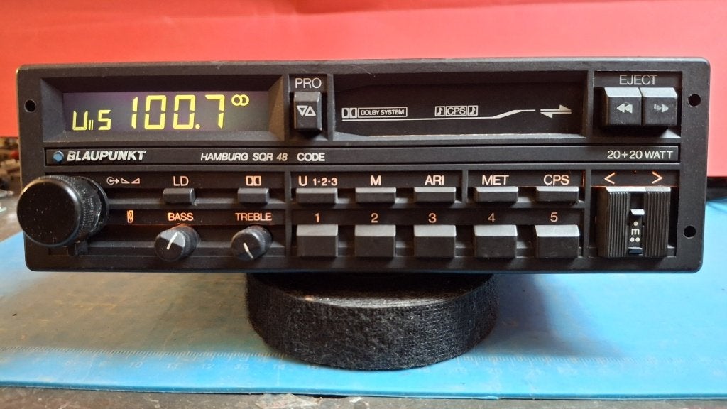 Blaupunkt Hamburg SQR48 radio cassette gereviseerd jaren 80, Ophalen, Hildesheim, Duitsland, Blaupunkt, Info@blaupunkt.de