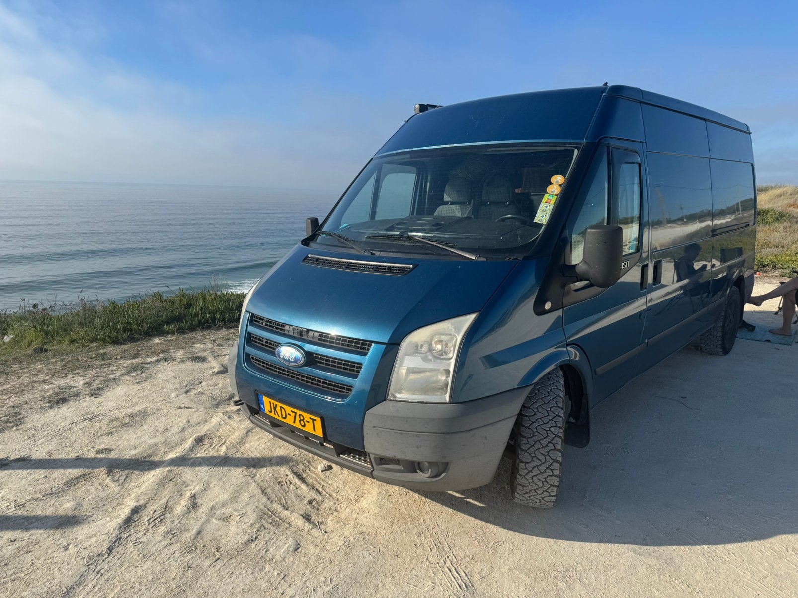 Simpele Camperbus Ford Transit L2H2 110-300td, Chemisch toilet, Buscamper of Camperbus, Ford, Tot en met 2