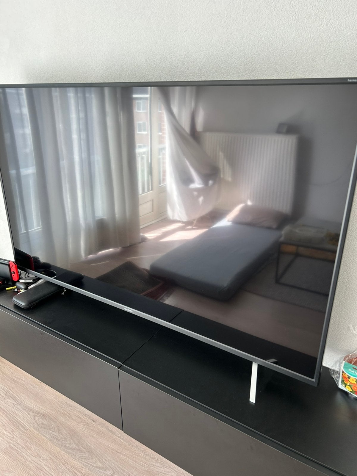 CHARP TV 65 inch, Audio, Tv en Foto, Televisies, Ophalen, 50 Hz, Zo goed als nieuw, 100 cm of meer