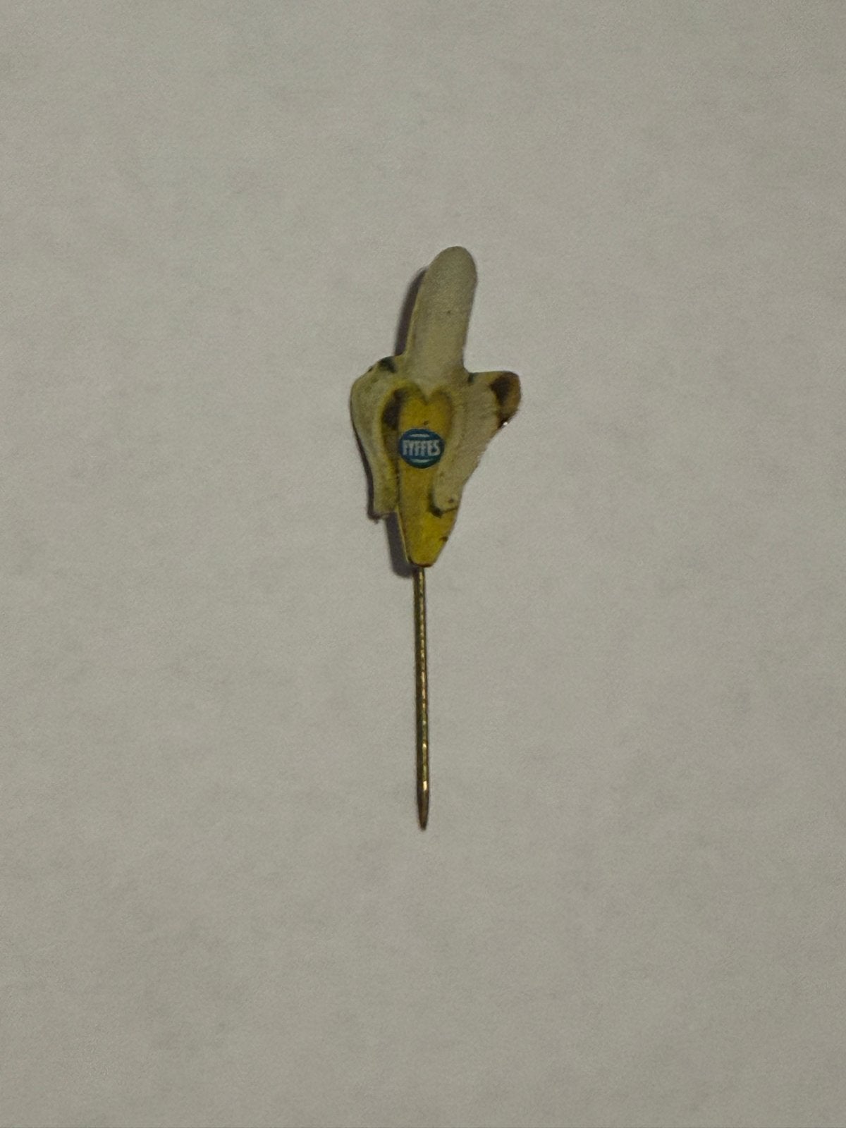 Vintage Fyffes Banaan Speldje - Uniek Verzamelaarsitem, Verzamelen, Ophalen of Verzenden, Gebruikt, Merk, Speldje of Pin