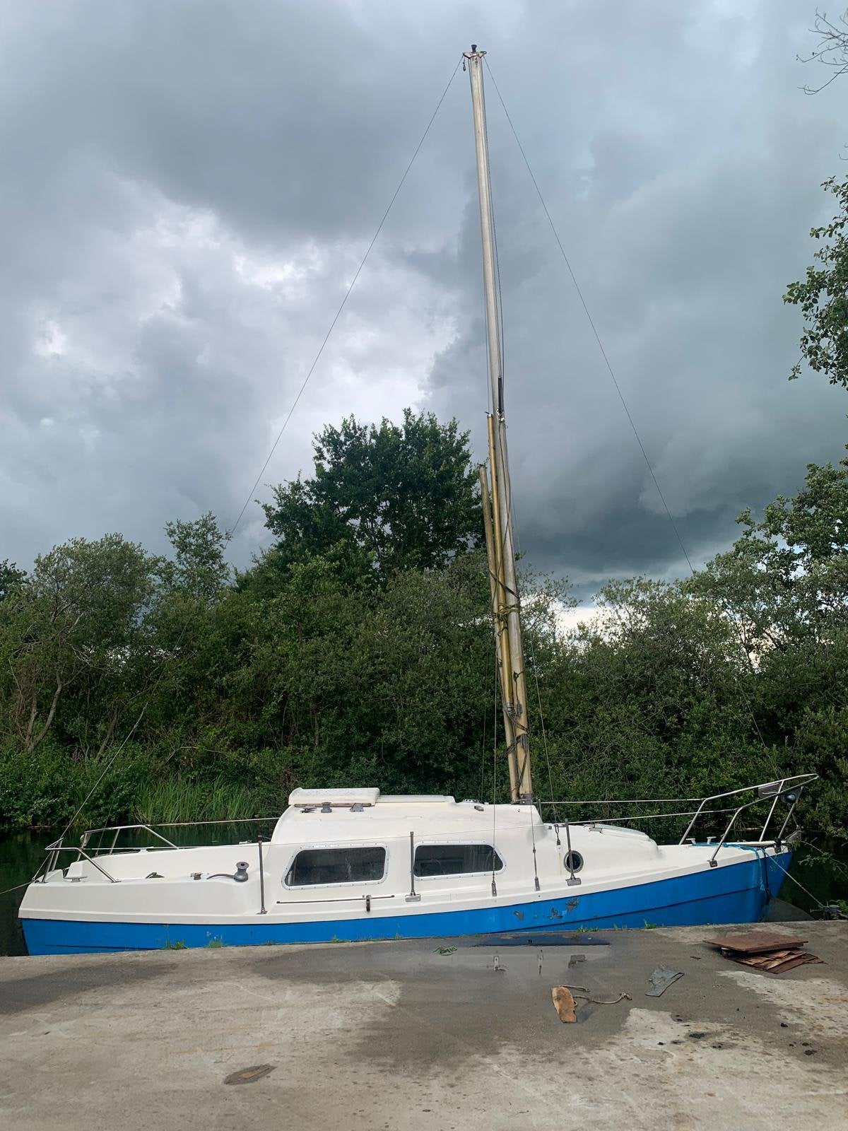 1 Zeilboot  opknapper Leisure 22, Ophalen, Gebruikt