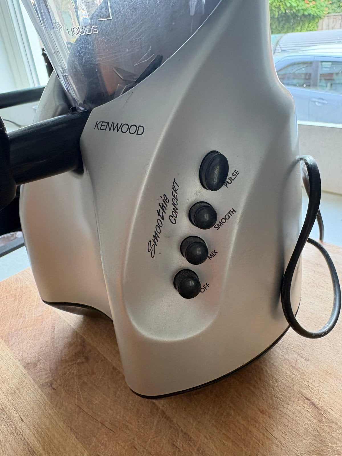 Kenwood Smoothie Concert Blender - Zilver, Witgoed en Apparatuur, Blenders, Ophalen, Gebruikt, Blender