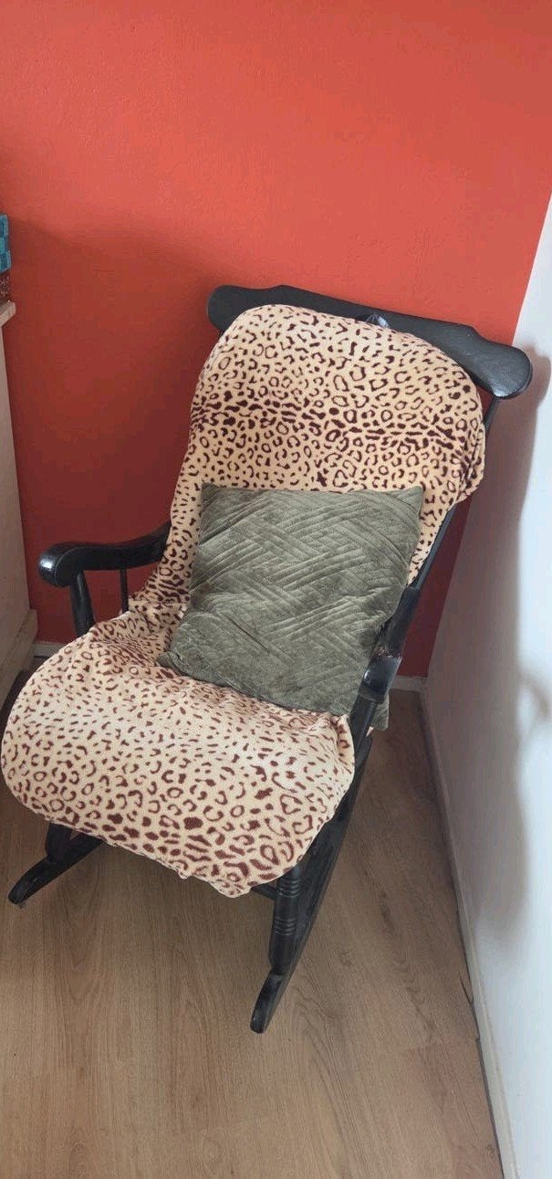 Vintage schommelstoel - klein prijsje, Ophalen, Gebruikt, 75 tot 100 cm, 50 tot 75 cm
