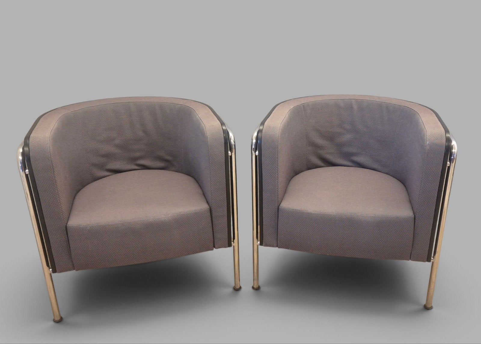 2x Thonet S3001 design fauteuil – Christoph Zschocke, Huis en Inrichting, Fauteuils, Ophalen, Minder dan 75 cm, Modernistisch