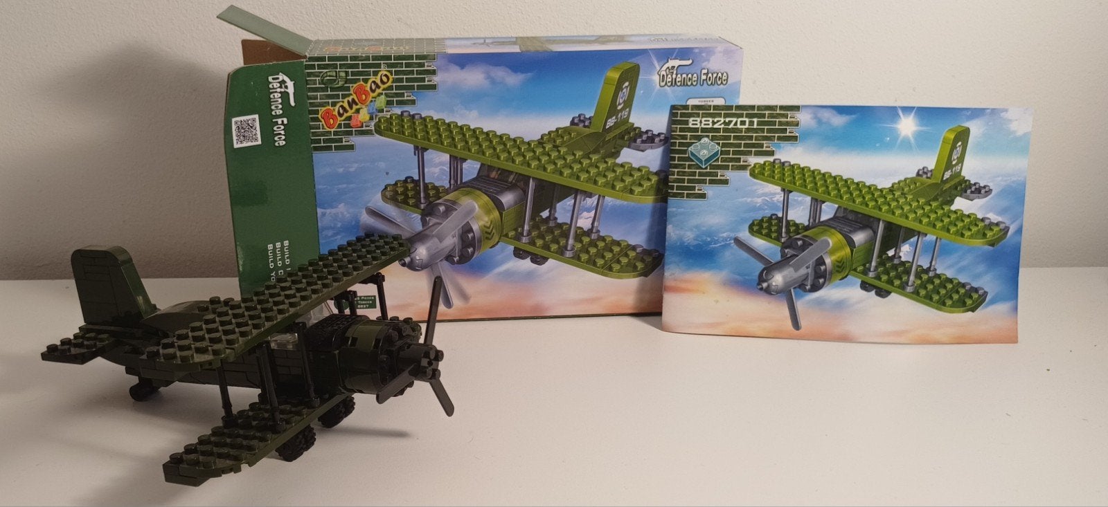 Lego vliegtuig, Ophalen of Verzenden, Zo goed als nieuw, 1:72 tot 1:144, Overige merken