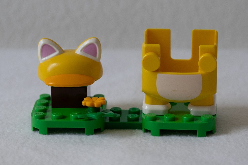 LEGO Super mario 71372  Power up pakket Kat Mario, Overige thema's, Lego, Ophalen of Verzenden, Zo goed als nieuw