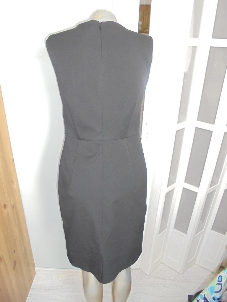 chique zwarte jurk met kant LC Waikiki maat 38, Maat 38/40 (M), Zwart, Ophalen of Verzenden, Zo goed als nieuw