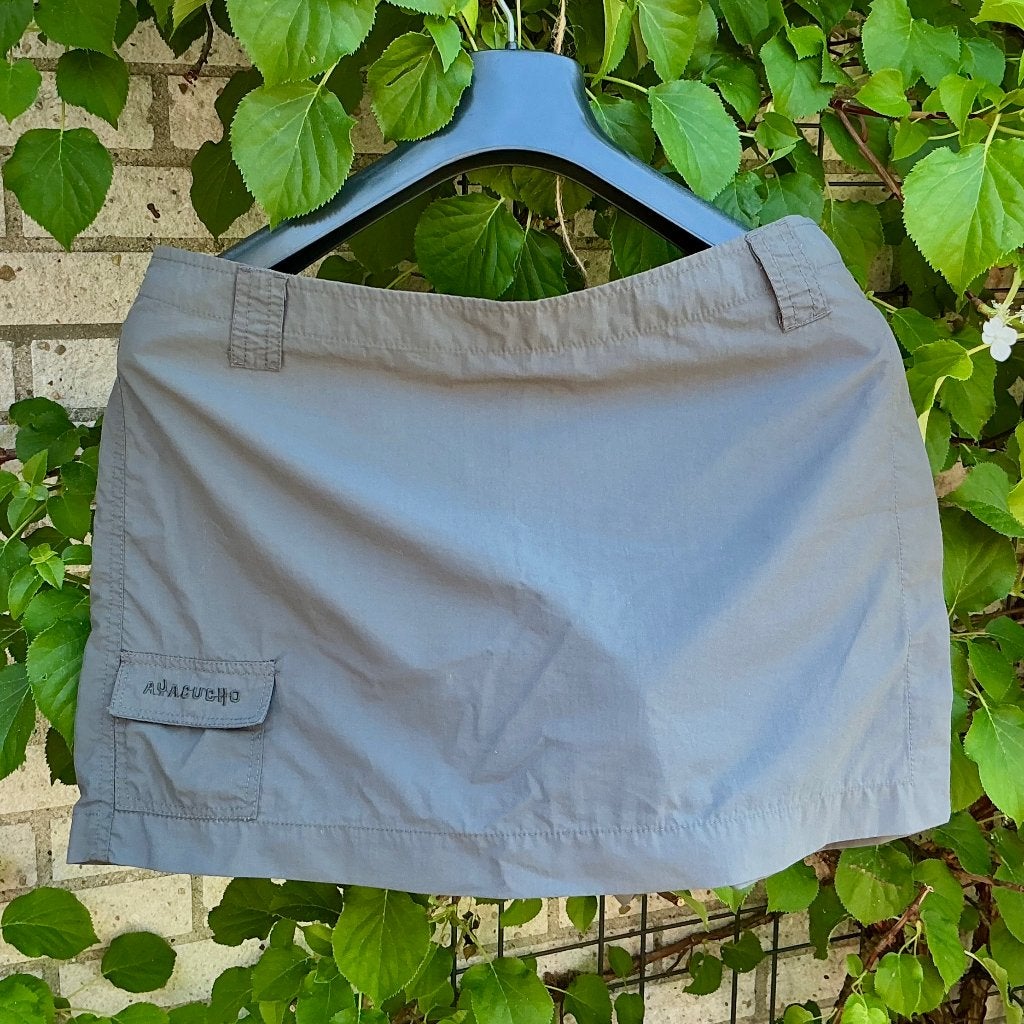 AYACUCHO Travel & Outdoor Skort mt UK14 FR42 EU40 Pure Grey, Maat 38/40 (M), Overige typen, Ophalen of Verzenden, Zo goed als nieuw