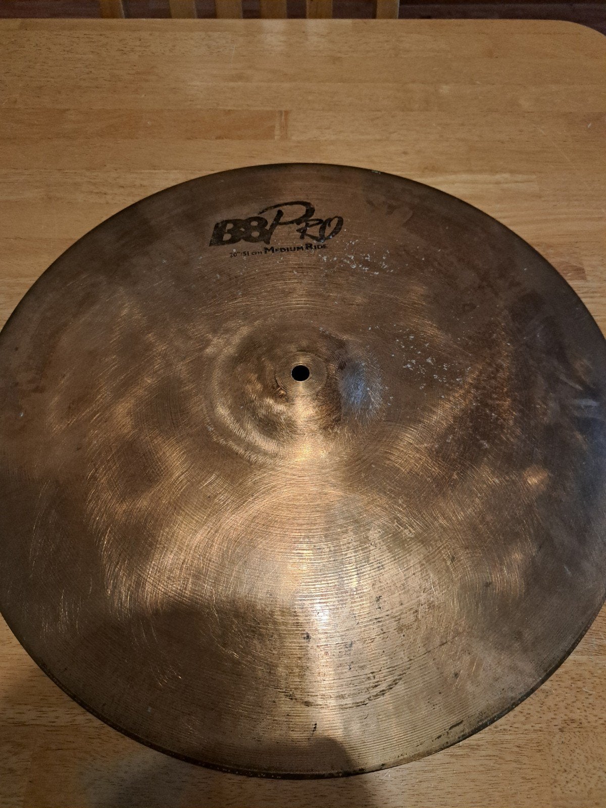 Sabian B8 Pro Medium Ride bekken - 20 inch, Ophalen of Verzenden, Gebruikt, Overige soorten