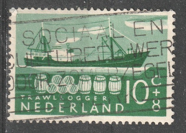 nvph 691 Zomerzegel 1957, Ophalen of Verzenden, Na 1940, Gestempeld