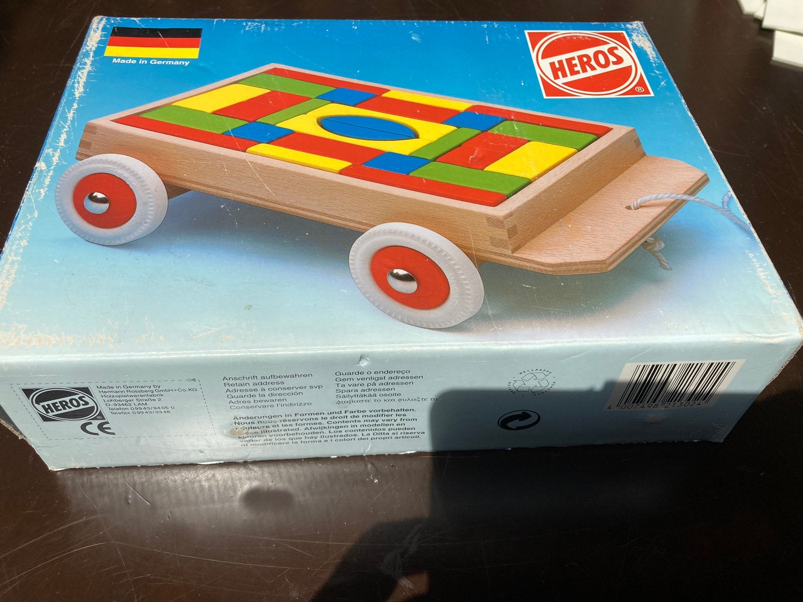 Klassiek model Heros blokkenkar Nieuw!!, Ophalen of Verzenden, Nieuw