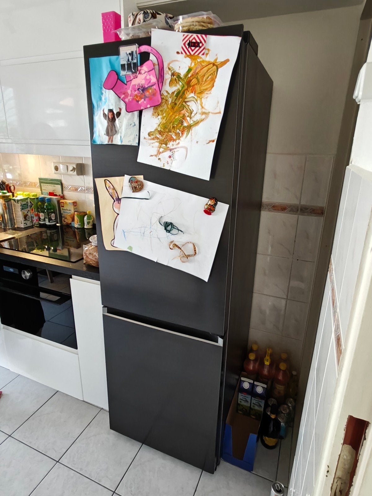 Samsung RB34T605CB1, Ophalen, 200 liter of meer, Met aparte vriezer, 160 cm of meer