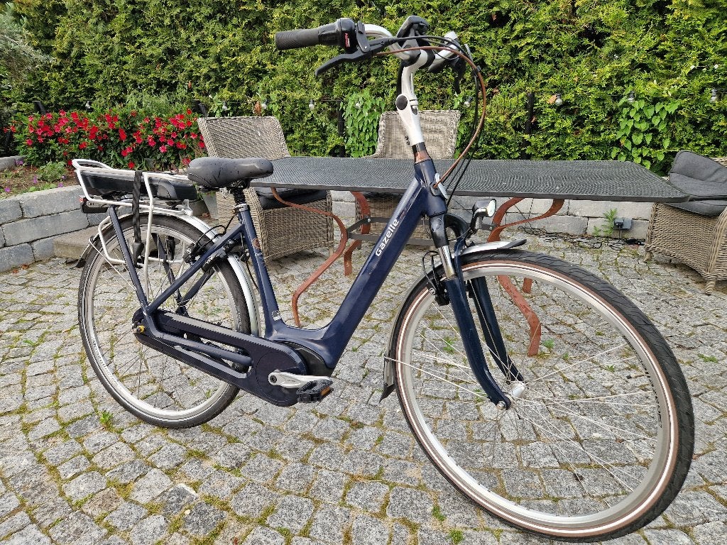 Elektrische dames fiets, bosch middenmotor, Zo goed als nieuw, 51 tot 55 cm, 50 km per accu of meer, Ophalen