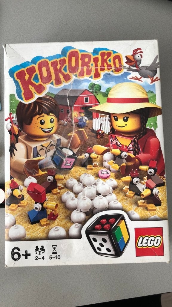 Spelletje Kokoriko Lego, Ophalen of Verzenden, Zo goed als nieuw