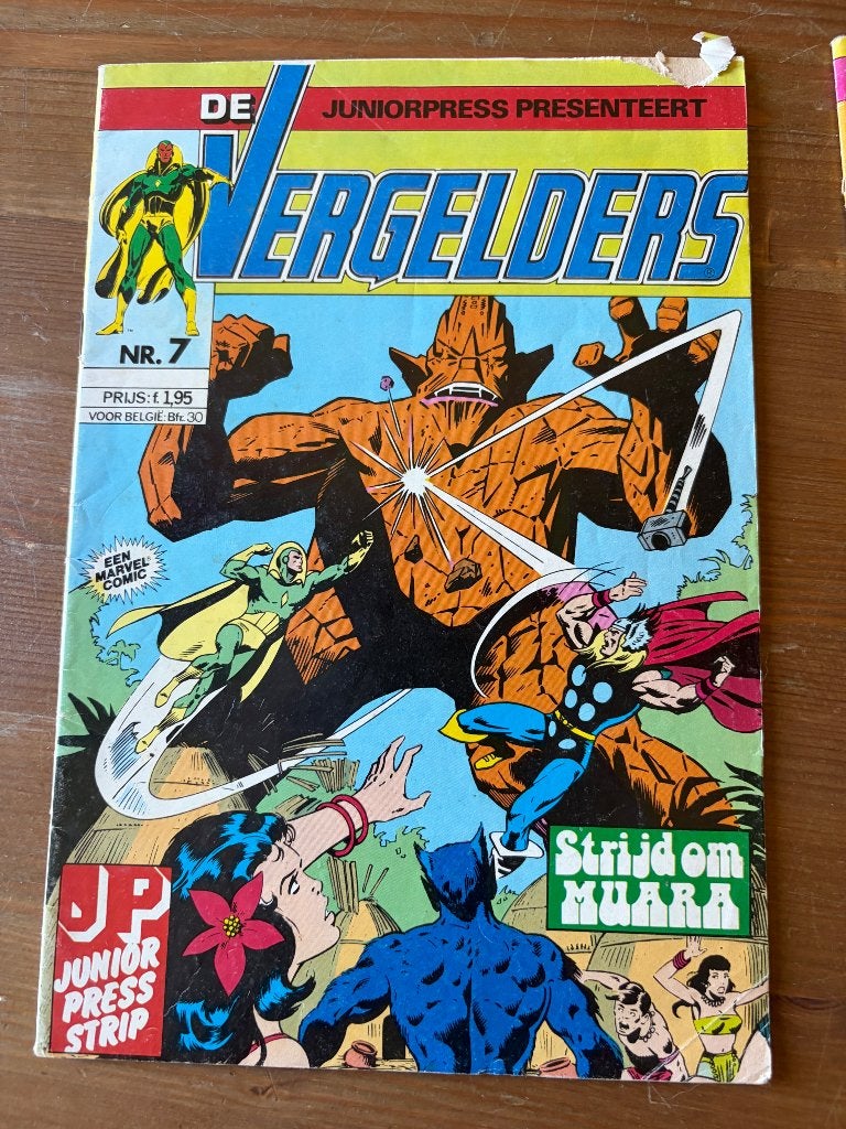4 Strips, Boeken, Gelezen, Marvel Comics, Europa, Ophalen of Verzenden