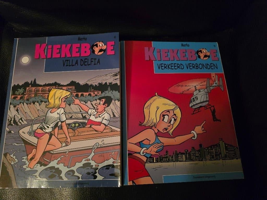 Kiekeboe deel 40 en 98, Boeken, Merho, Ophalen of Verzenden, Zo goed als nieuw, Meerdere stripboeken