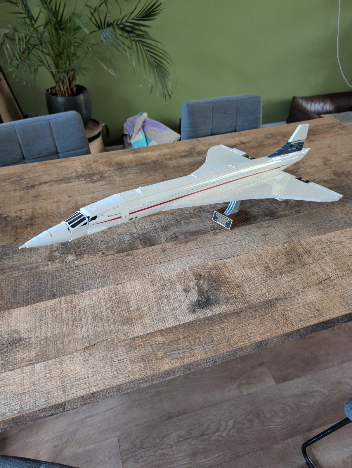 Lego Creator Expert Concorde Vliegtuig Model, Overige merken, Ophalen of Verzenden, Zo goed als nieuw, Groter dan 1:72