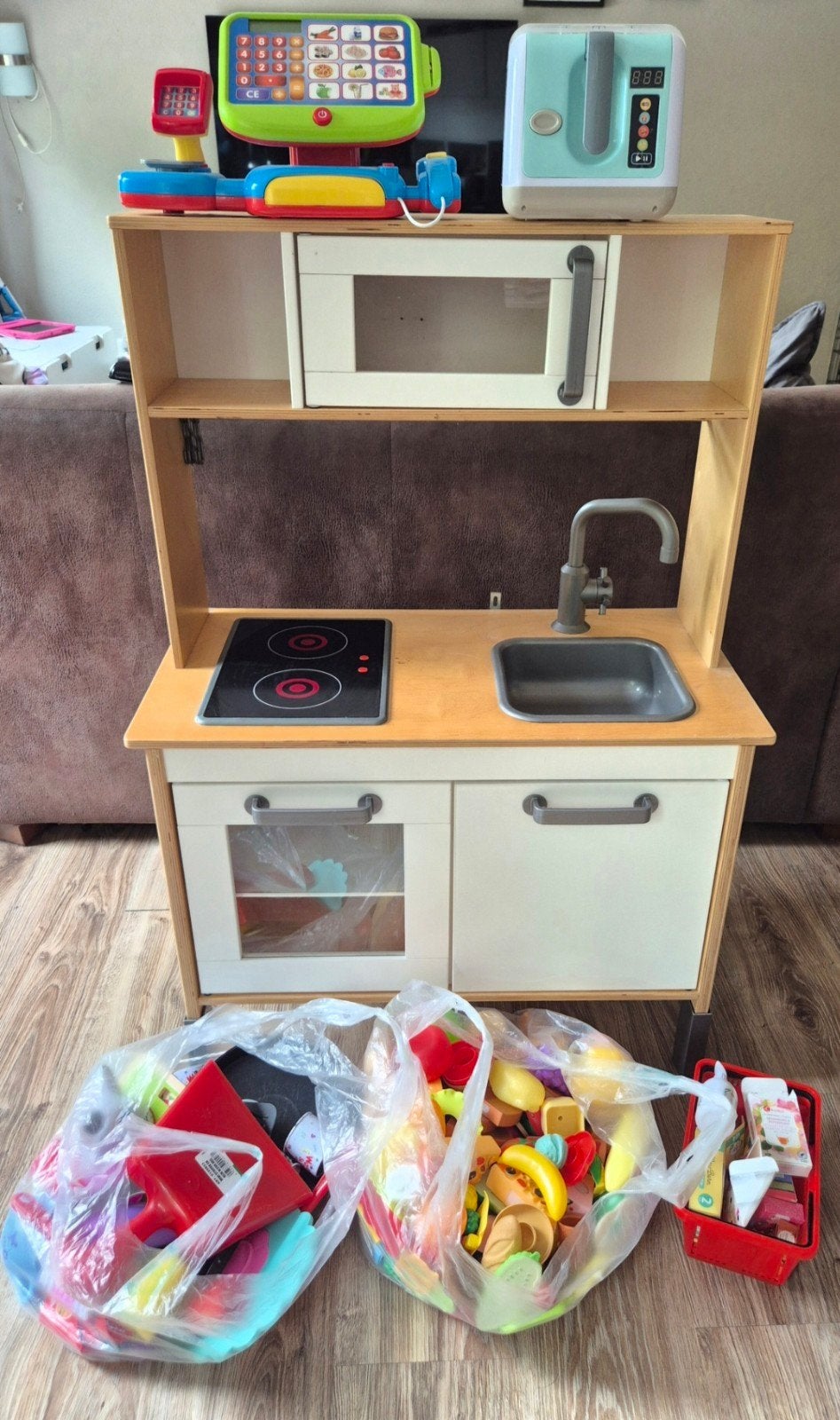 Ikea speelkeuken met accessoires, Ophalen, Gebruikt