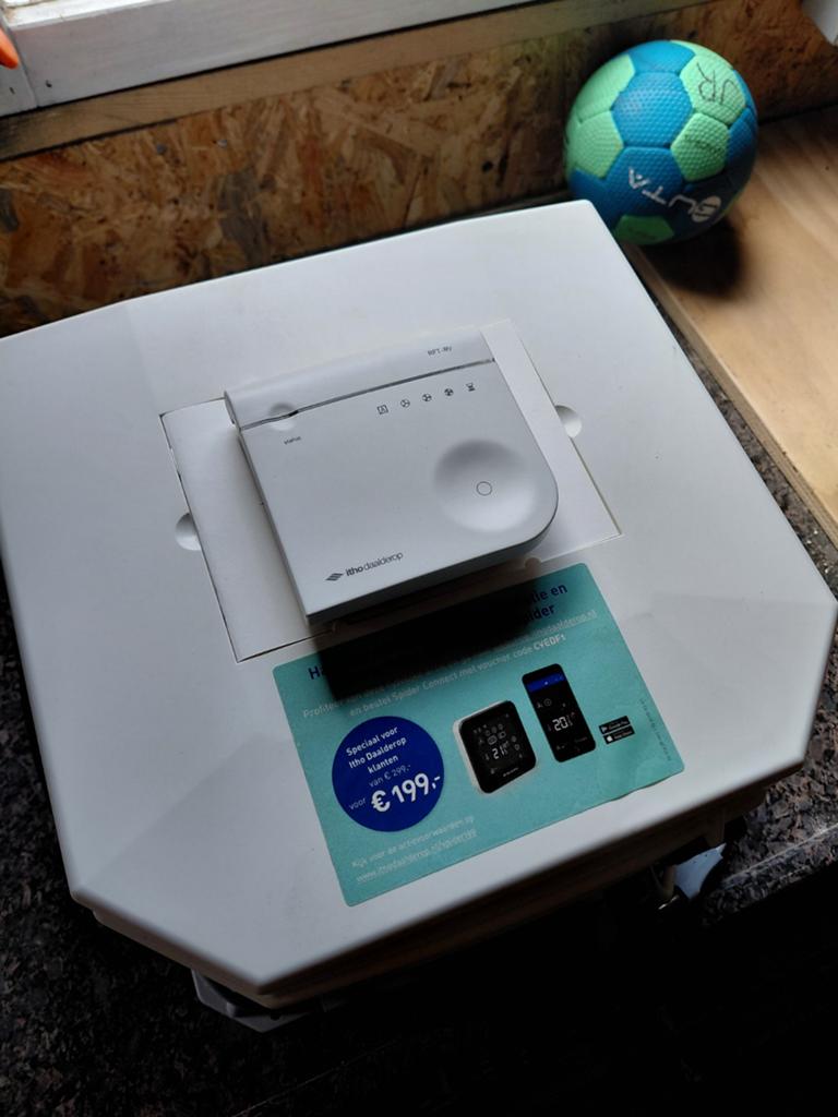 Itho box CVE-S ECO SE met RFT-RV sensor, Doe-het-zelf en Verbouw, Ventilatie en Afzuiging, Ophalen of Verzenden, Gebruikt, Afzuiger