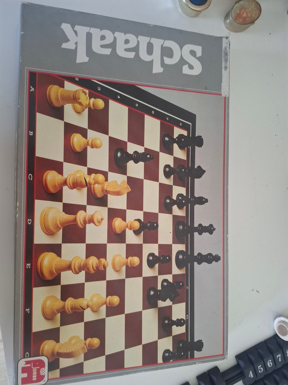 Jumbo Schaakspel - Klassiek bordspel voor 2 spelers, Een of twee spelers, Ophalen of Verzenden, Zo goed als nieuw, Jumbo