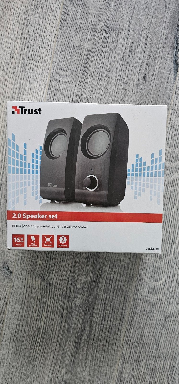 Trust Remo 2.0 Speakerset - Compact en Krachtig Geluid, Overige merken, Verzenden, Speakerset, Zo goed als nieuw