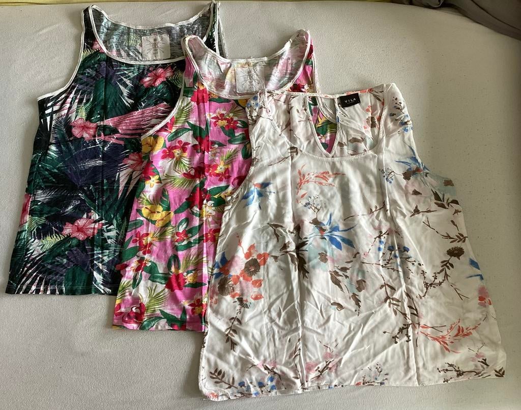 3x damestop maat L, Kleding | Dames, Tops, Overige kleuren, Maat 42/44 (L), Ophalen of Verzenden, Zonder mouw