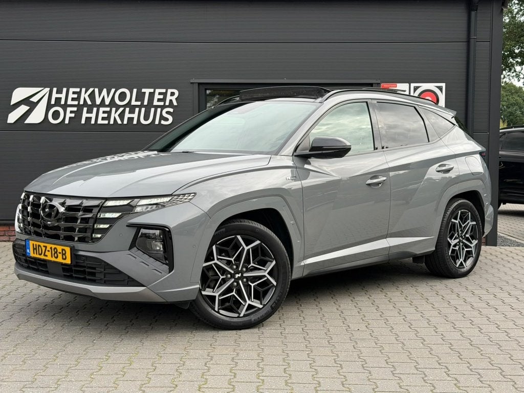 Hyundai Tucson 1.6 T-GDI N Line Sky 4WD | Panodak | 360 | St, Auto's, Automaat, 1350 kg, Gebruikt, Euro 6