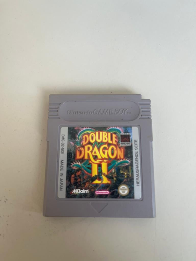 Double Dragon II - Nintendo Game Boy (DMG-D2-NOE), Spelcomputers en Games, Games | Nintendo Game Boy, Gebruikt, Vechten, 1 speler