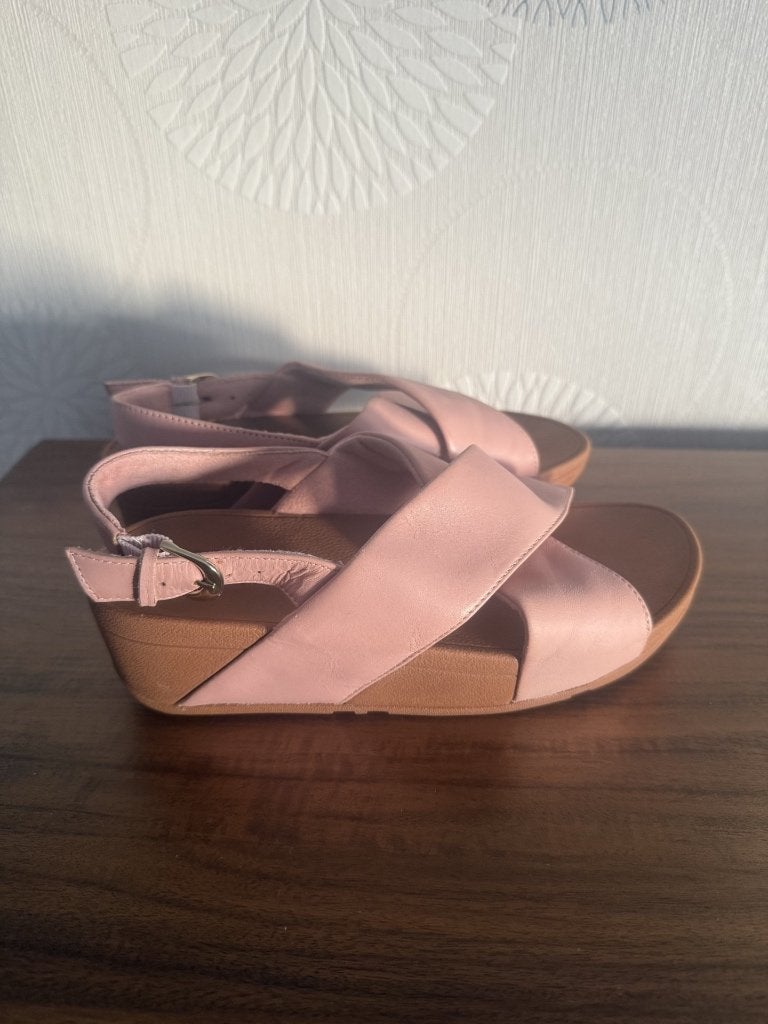 Fitflop leren sandalen, Nieuw, Fitflop, Roze, Sandalen of Muiltjes