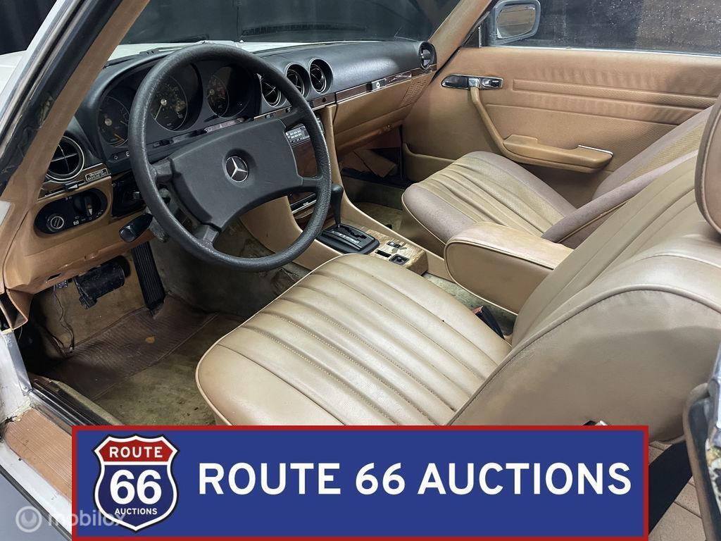 Mercedes-Benz 380 SL | 1983 | Route 66 Auctions, Overige carrosserieën, Zwart, Mercedes-Benz, Bedrijf
