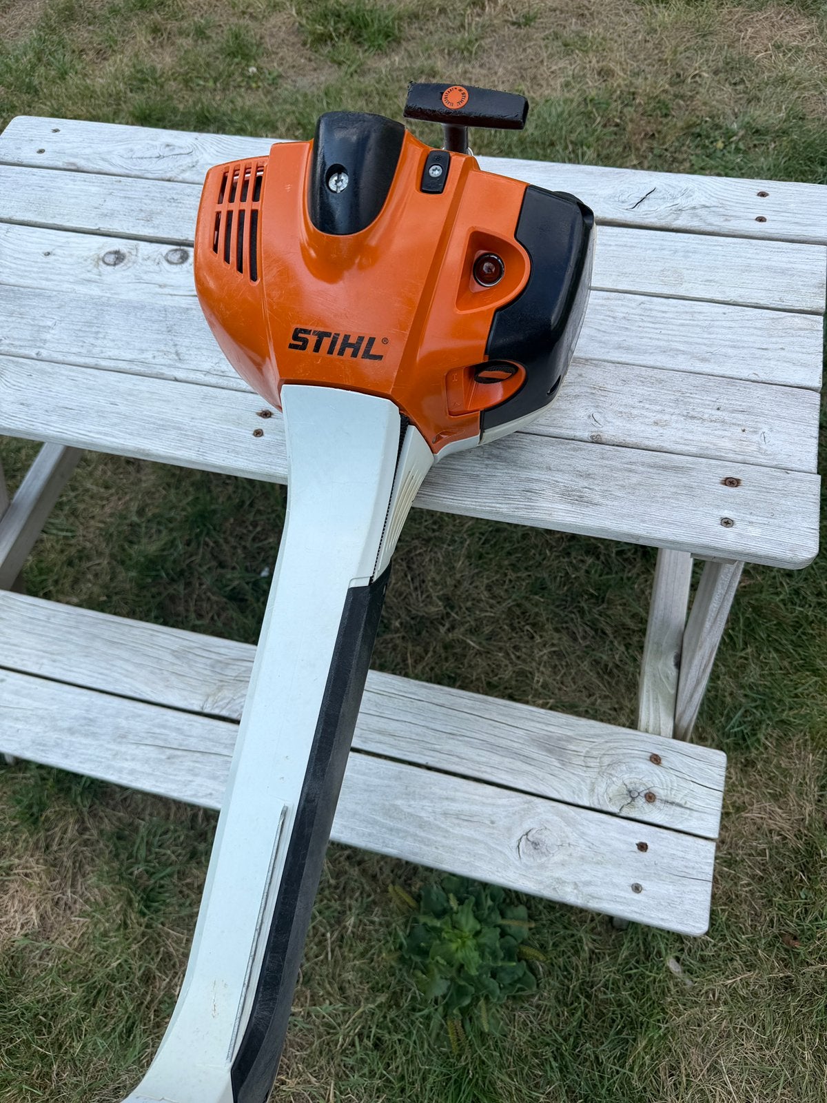 ‼️ stihl fs460c bosmaaier ‼️, Tuin en Terras, Ophalen, Zo goed als nieuw, Benzine