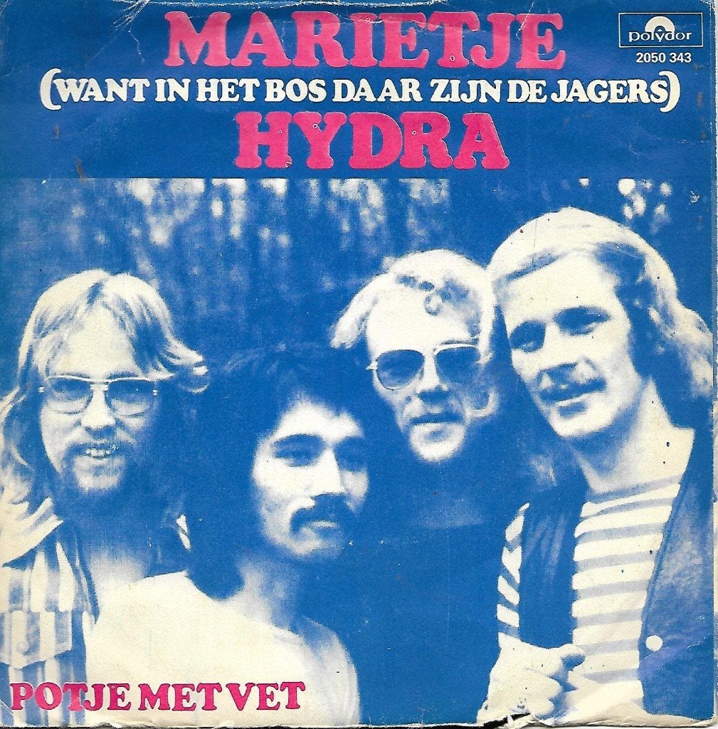 Hydra - Marietje (Want In Het Bos Daar Zijn De Jagers), Ophalen of Verzenden, Gebruikt, 7 inch, Nederlandstalig