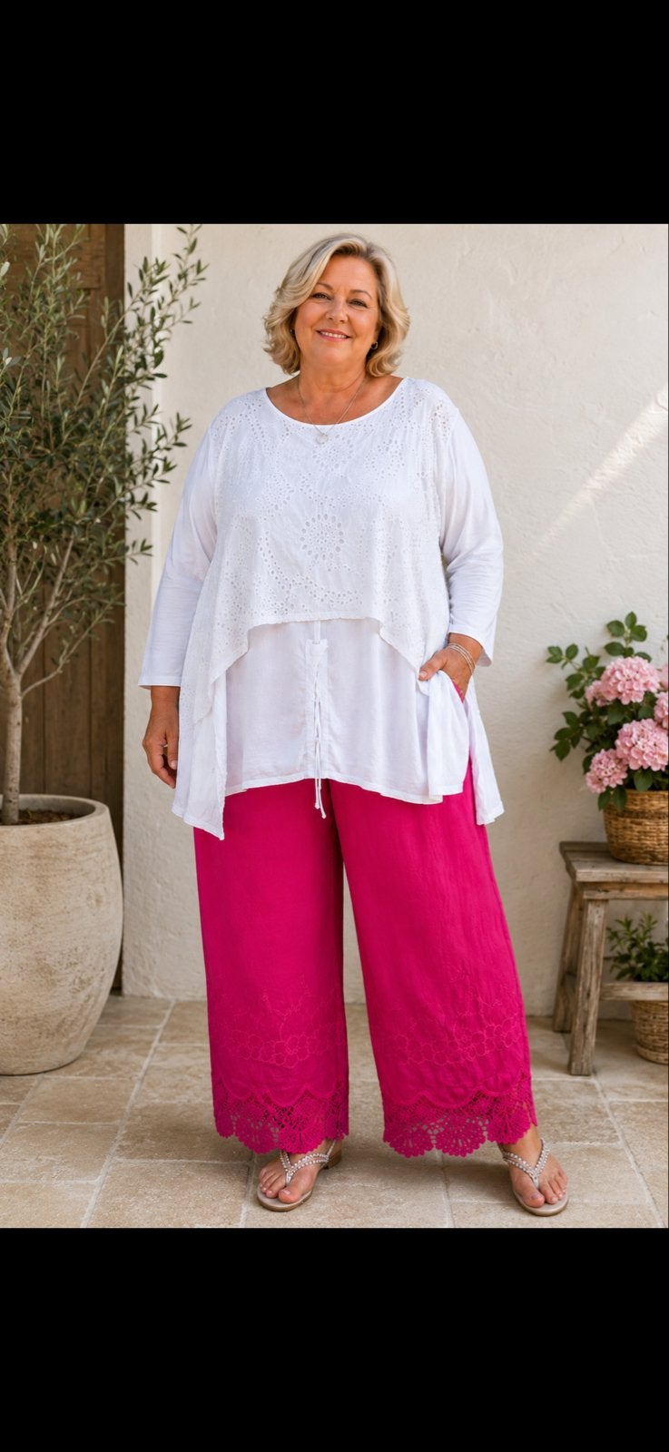 Nieuwe Moonshine Tuniek - Maat 46/50, Ophalen of Verzenden, Nieuw, Wit