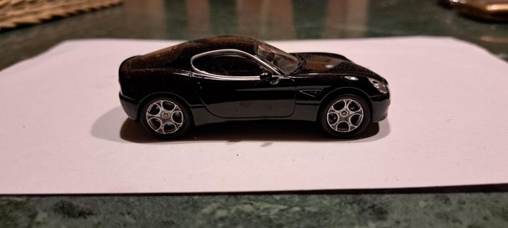 Alfa romeo 8C 1:43, Ophalen of Verzenden, Auto, Overige merken