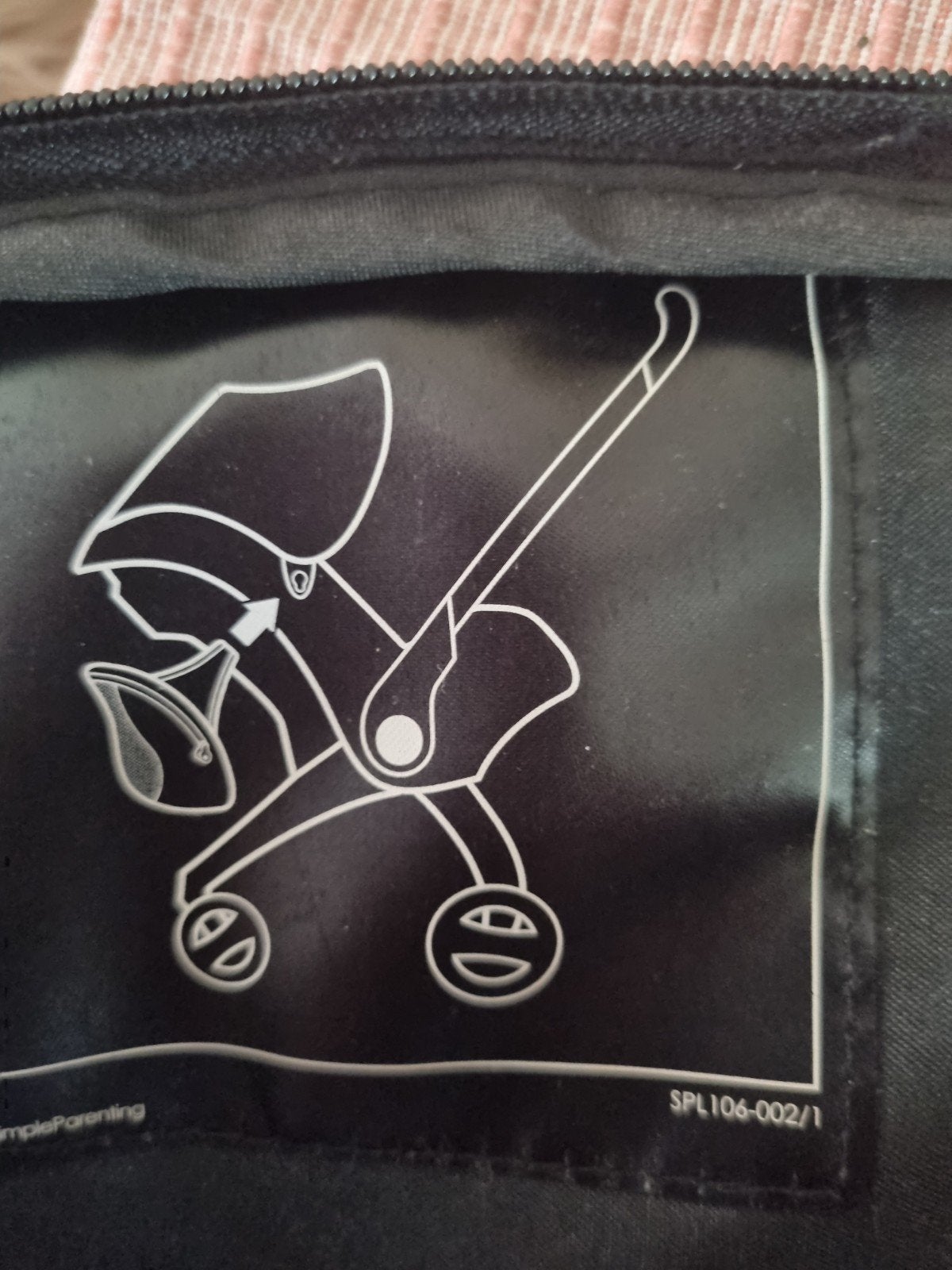 Handig tasje voor aan je Doona kinderwagen, Kinderen en Baby's, Zwart, Organizer, Ophalen of Verzenden, Bevestiging voor kinderwagen