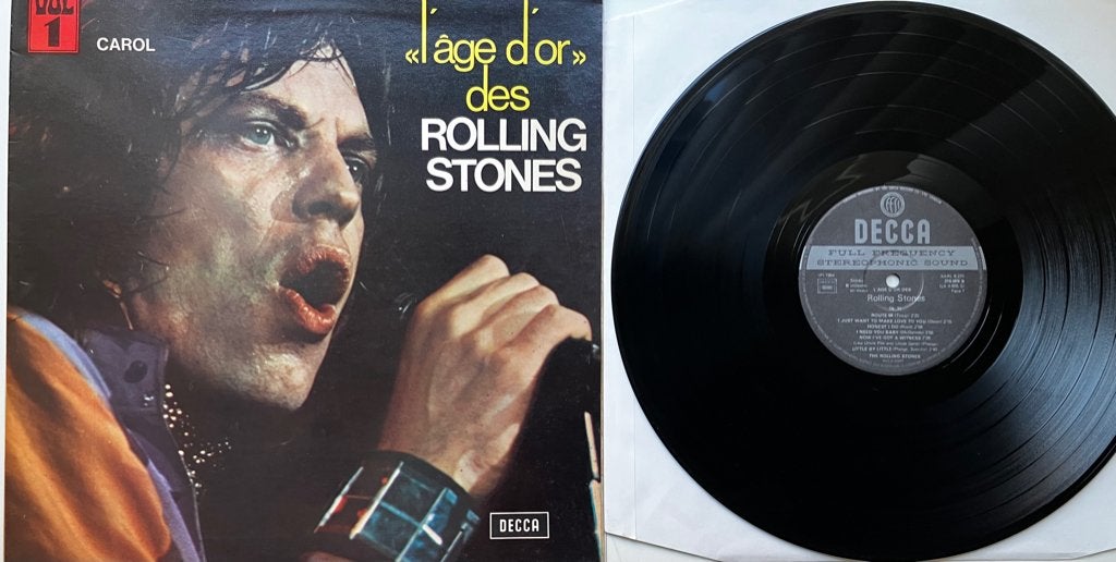 FLPO rolling stones Carol FRANCE73 €30, LP, Gebruikt, Ophalen of Verzenden, 12 inch