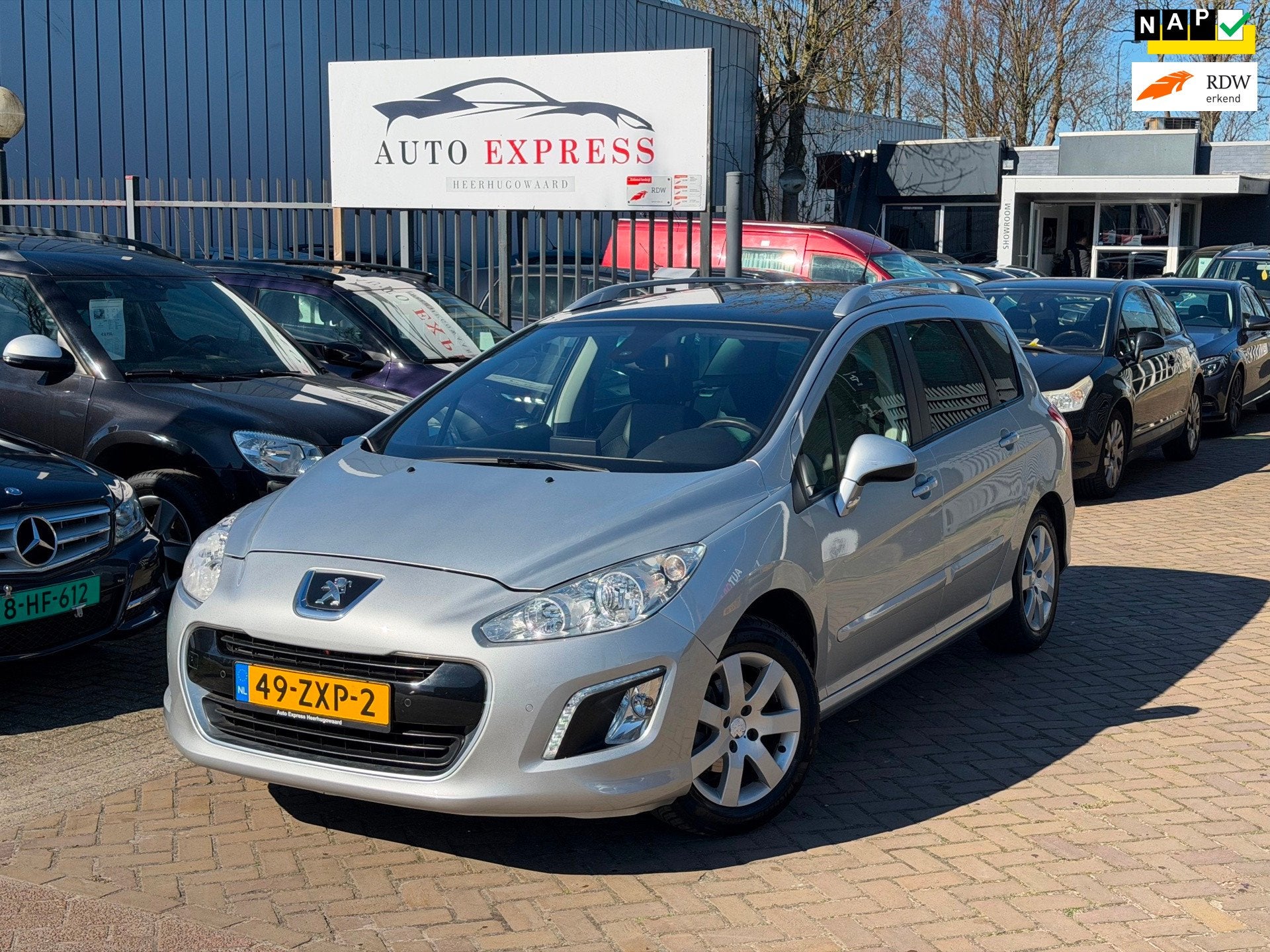 Peugeot 308 SW 1.6 VTi Active/Airco/Cruise/Pano Dak/Navi/2E, Auto's, Peugeot, Euro 5, Gebruikt, 4 cilinders, Origineel Nederlands