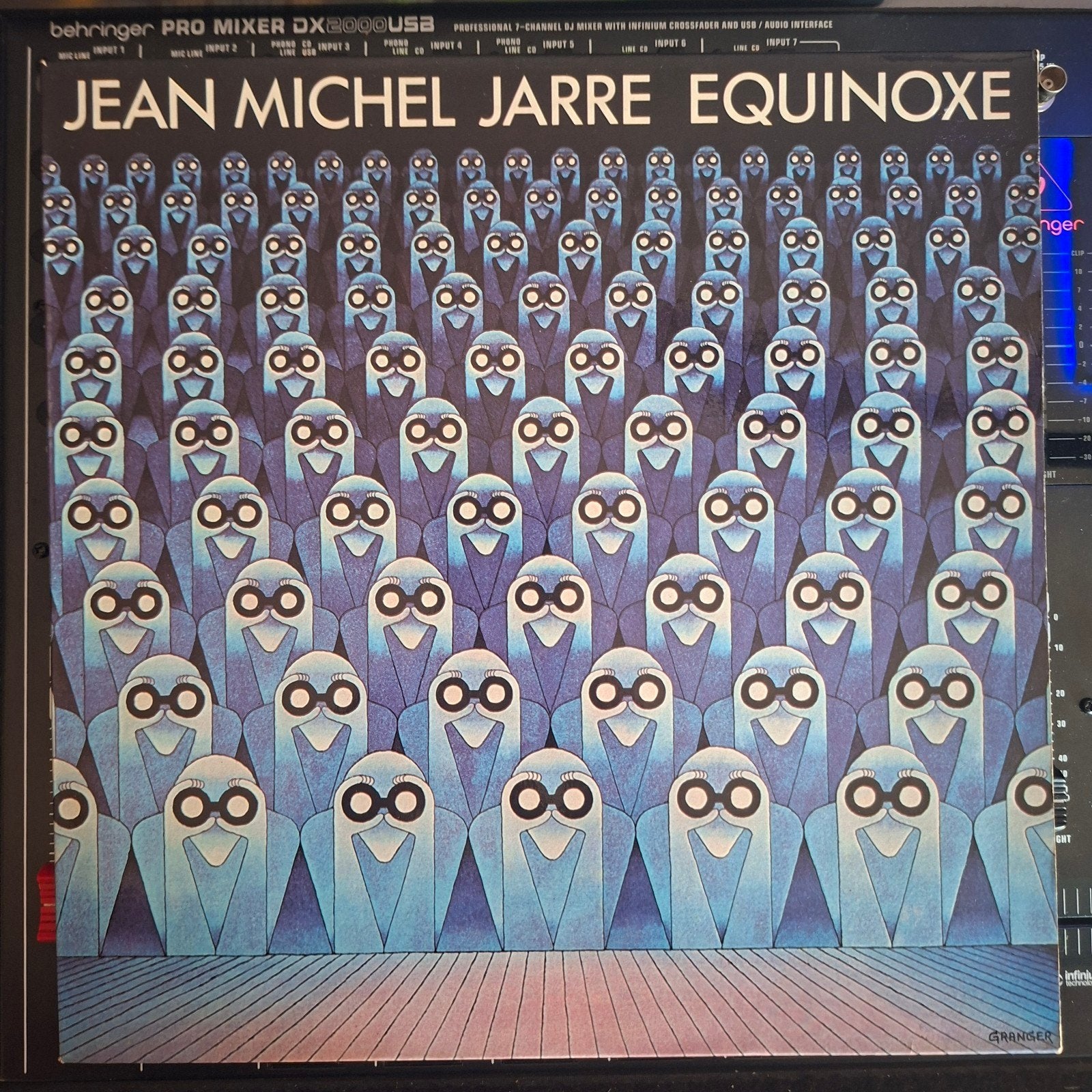 LP Jean Michel Jarre - Equinoxe (1987, 1e persing Frankrijk), Cd's en Dvd's, Ophalen of Verzenden, Gebruikt, LP
