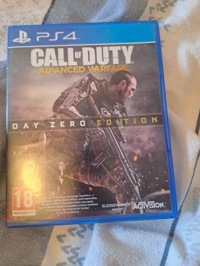 Call of duty advanced warfare ps4, Spelcomputers en Games, Games | Sony PlayStation 4, Ophalen, Vanaf 18 jaar, Shooter, 1 speler