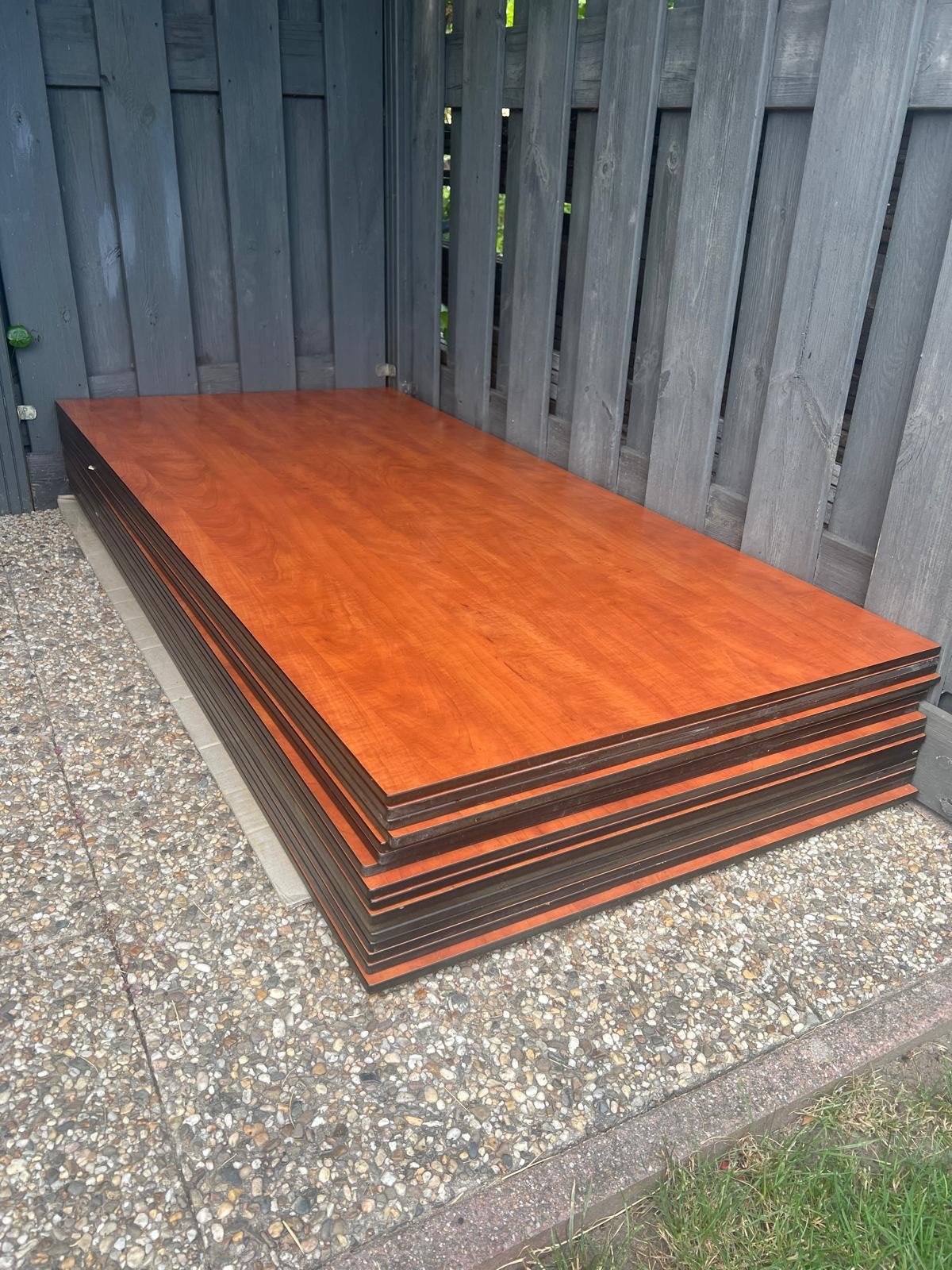 Trespa platen 160x80 cm - Bruin, Ophalen, Gebruikt