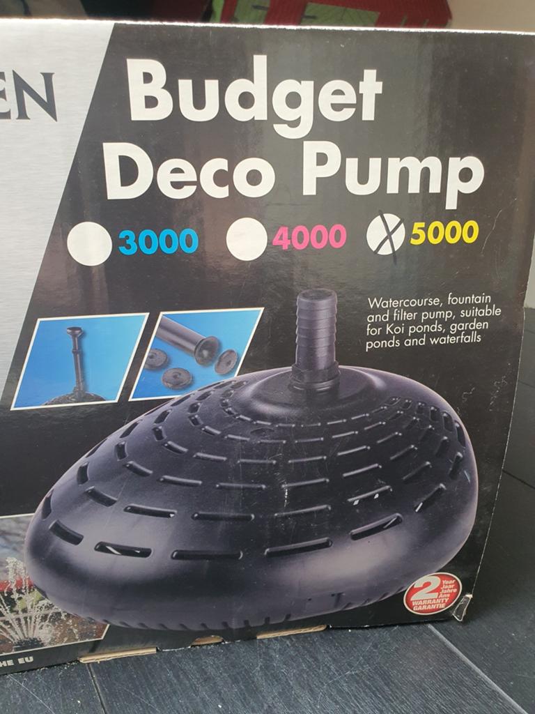 Vijverpomp nieuw, Ophalen, Nieuw