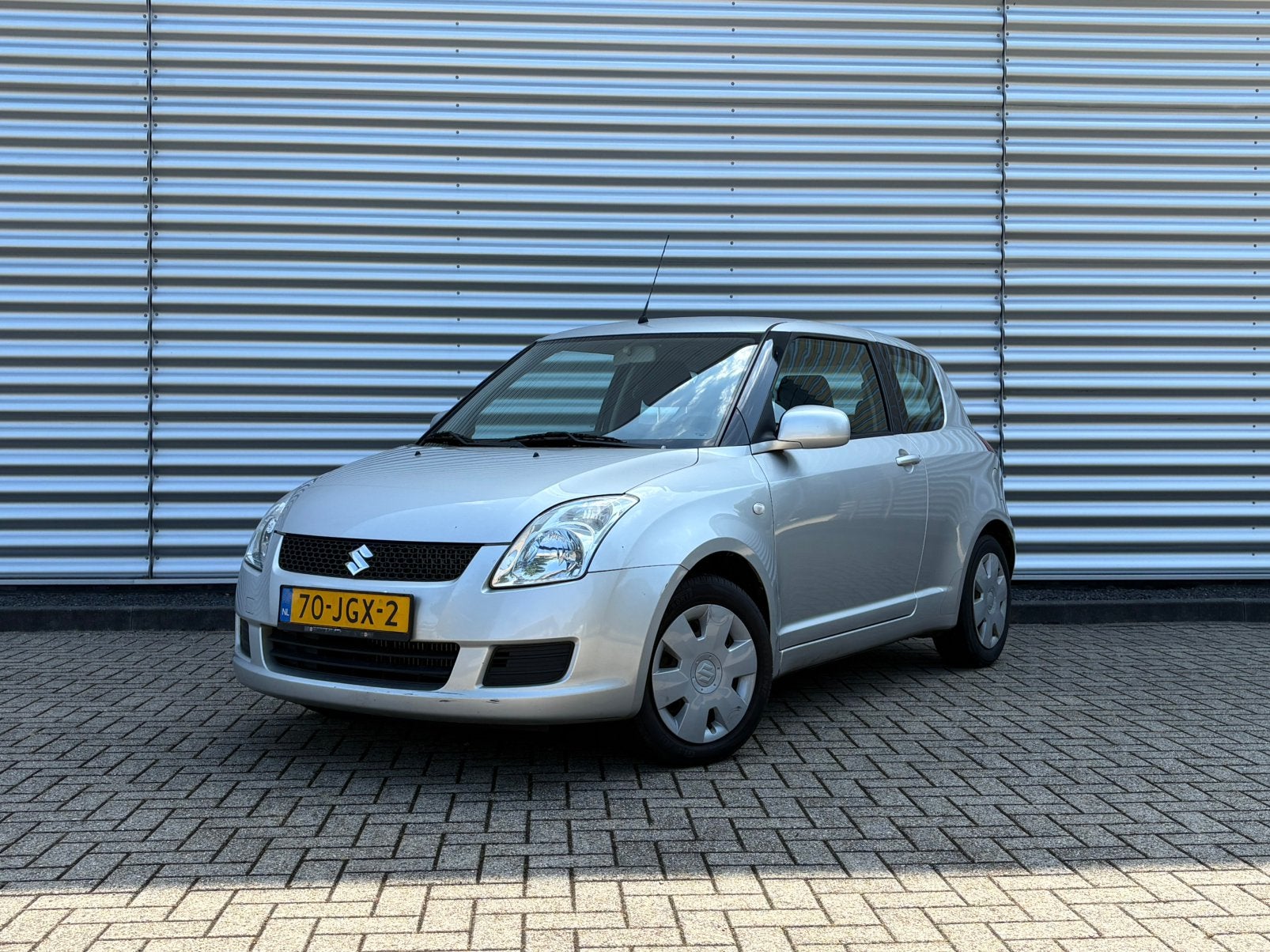 Suzuki Swift 1.3 3D 2009 Grijs, Auto's, Suzuki, Bedrijf, Swift, Benzine, C, Hatchback, Handgeschakeld, Origineel Nederlands, Zilver of Grijs