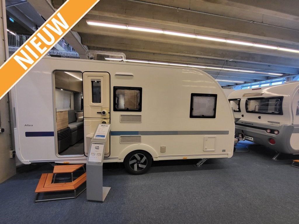 Adria Altea 432 PX; incl. vloerverwarming, Caravans en Kamperen, Caravans, Bedrijf, tot en met 4, 1000 - 1250 kg, Treinzit, Adria