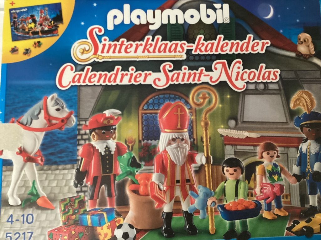 5217 Sinterklaas adventskalender, Complete set, Overige typen, Ophalen of Verzenden, Zo goed als nieuw