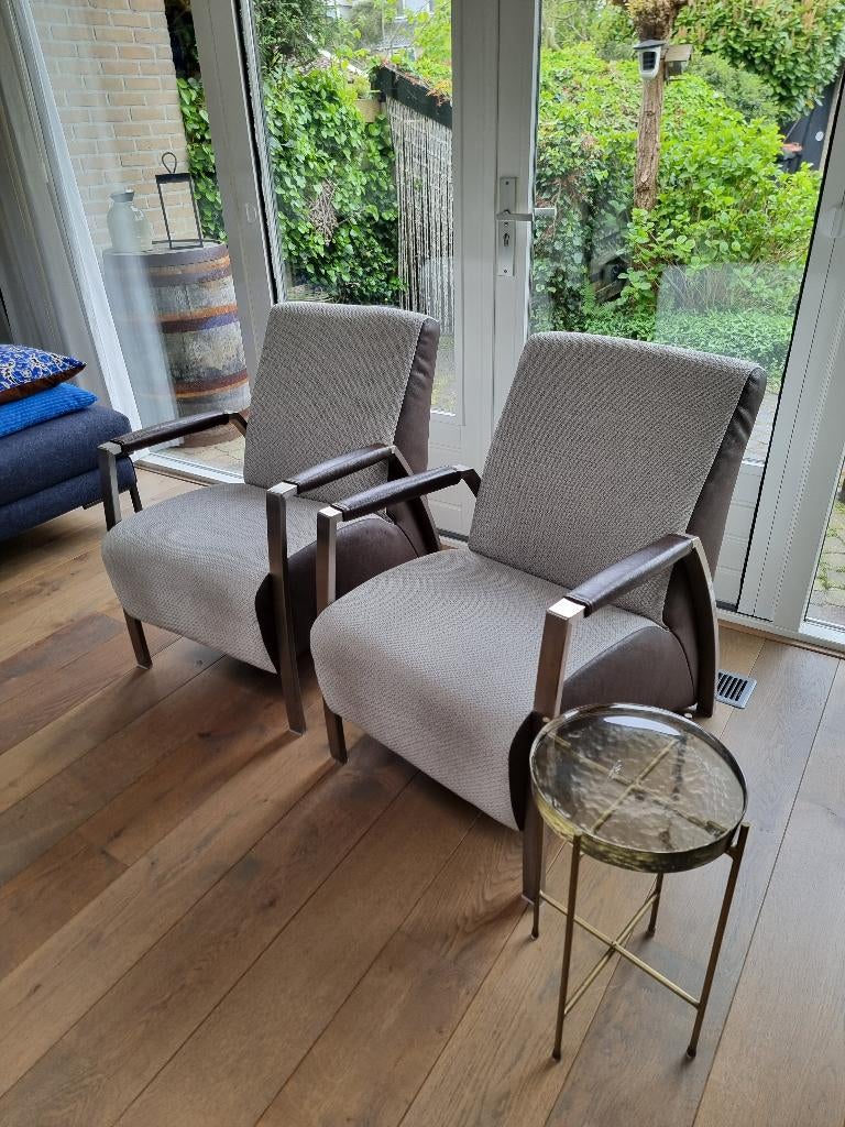 Grandola fauteuils (2x) te koop aangeboden, Ophalen, Gebruikt, Minder dan 75 cm, Stof