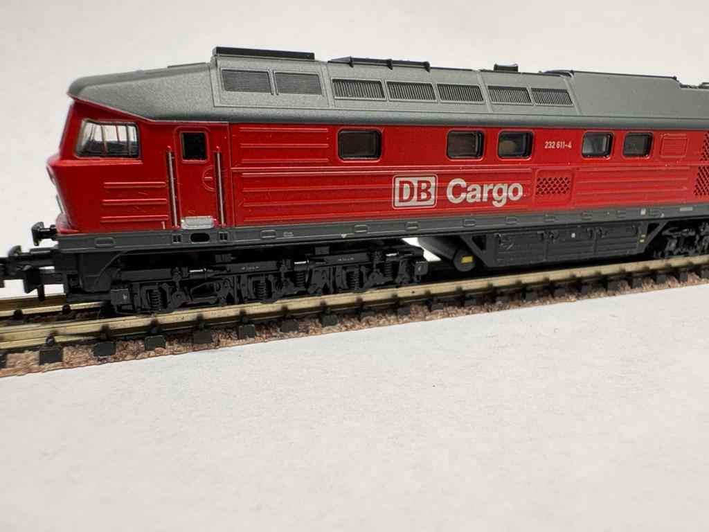 Brawa Ludmilla BR 232 DB Cargo 371-5, Overige merken, Gebruikt, Ophalen of Verzenden, Analoog