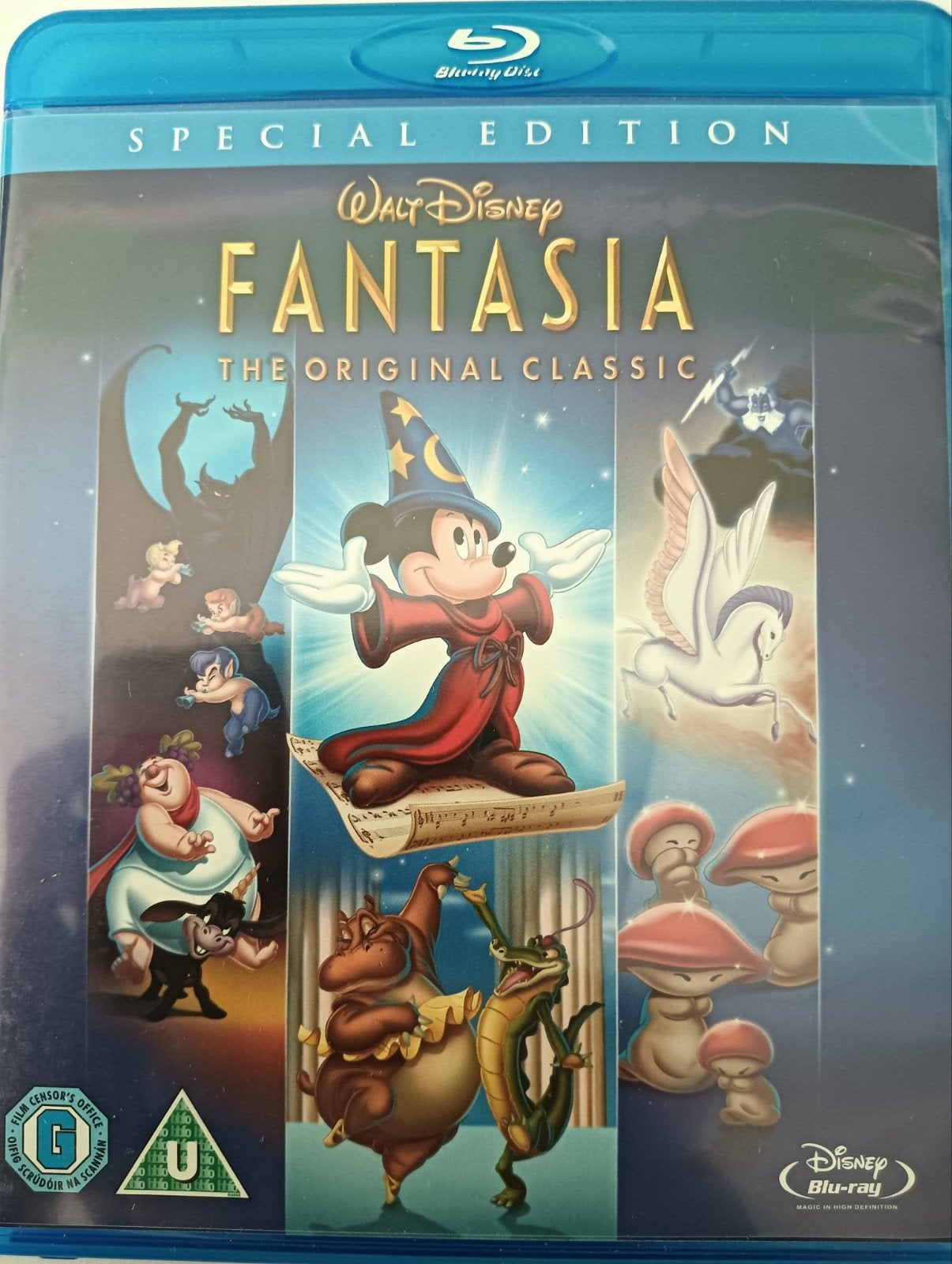 Disney Fantasia Blu-ray Special Edition - Klassieke Animatie, Ophalen of Verzenden, Zo goed als nieuw, Tekenfilms en Animatie