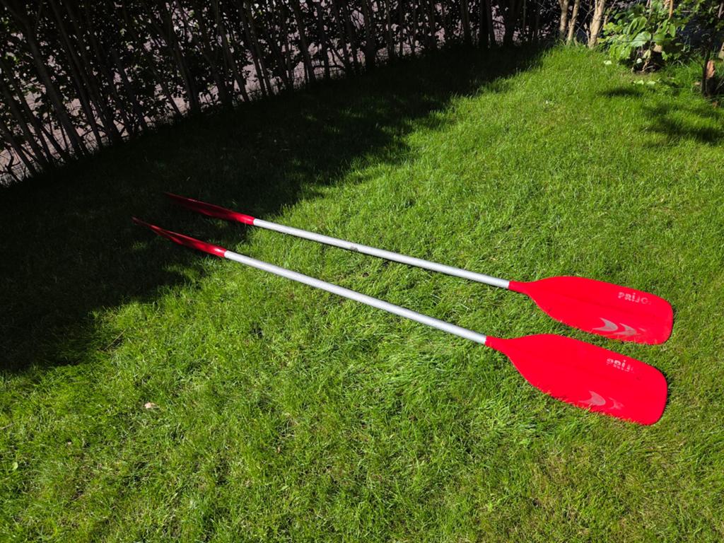 2 Prijon tweedelige peddels - 2 meter, Watersport en Boten, Kajaks, Ophalen, Gebruikt, 1-persoons